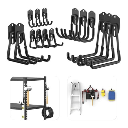 15 PCS Garage Storage Hooks