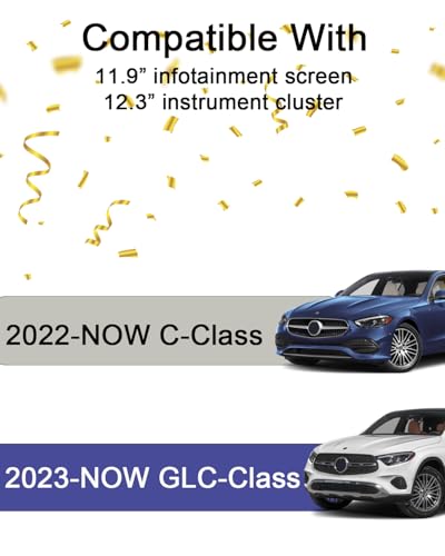 2 Pack Screen Protector for Benz GLC