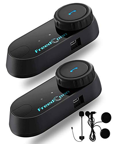 Motorcycle Bluetooth Headset (2 Count)