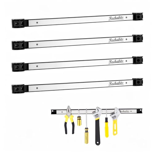 4 Pieces 18" Magnetic Tool Holder Strip (4 Count)