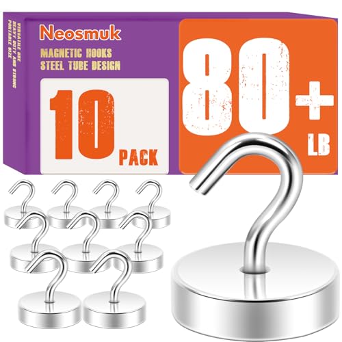Magnetic Hooks Steel Tube Design for Cruise (10 Count)
