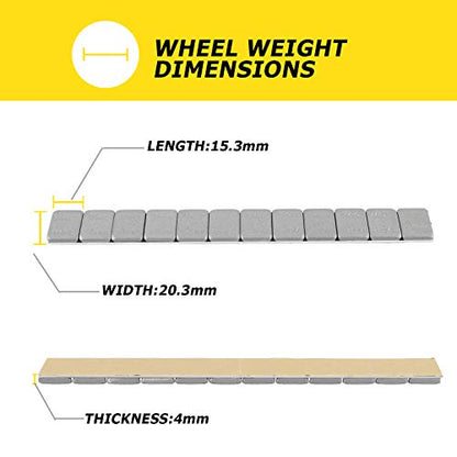 Wheel Weights Gray 1