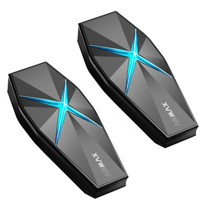 F1s Motorcycle Bluetooth Headset with Smart Voice Control (2 Count)
