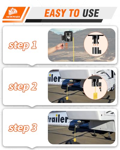 5th Wheel King Pin Lock for RVs & Semi Trailers