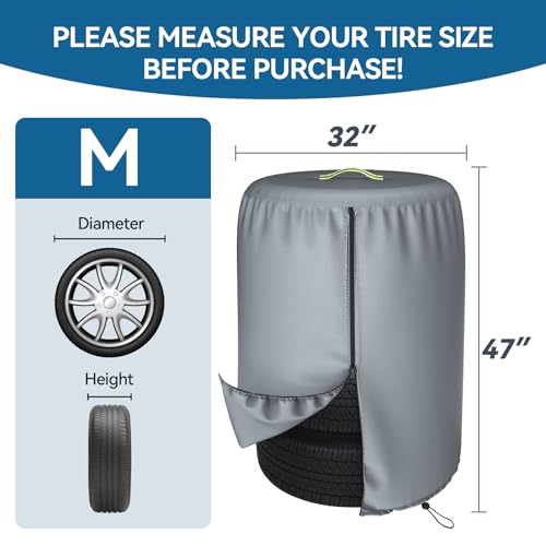 600D Tire Storage Bag