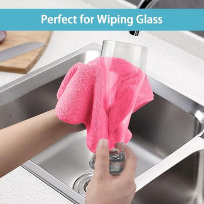 8PK Microfiber Cleaning Cloth (8 Count)