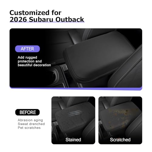 2026 Outback Center Console Cover Compatible with 2026 Outback Premium