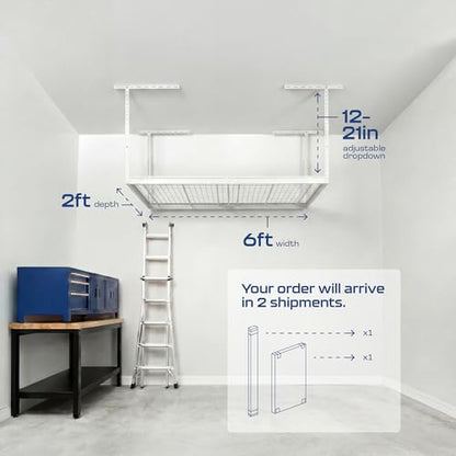 MonsterRax 2x6 Overhead Garage Storage Rack