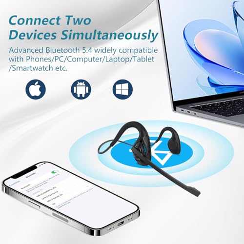 Bluetooth Headset with Microphone