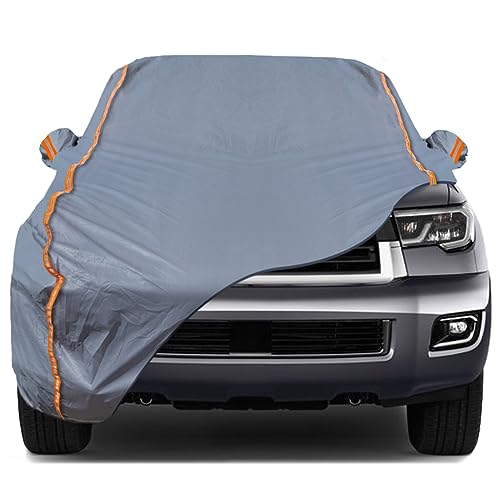 6 Layers PEVA Premium Full Car Cover Fit for SUVs MPV Pickup Sedan hatchback Rain and snow protection