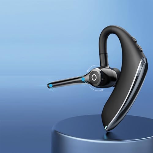 Bluetooth Earpiece Headphone Dual Noise Cancelling Mic Painless Open