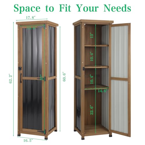 Tall Outdoor Storage Cabinet