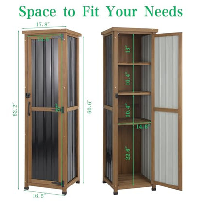Tall Outdoor Storage Cabinet
