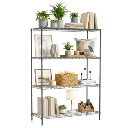 4 Tier Wire Shelving Unit