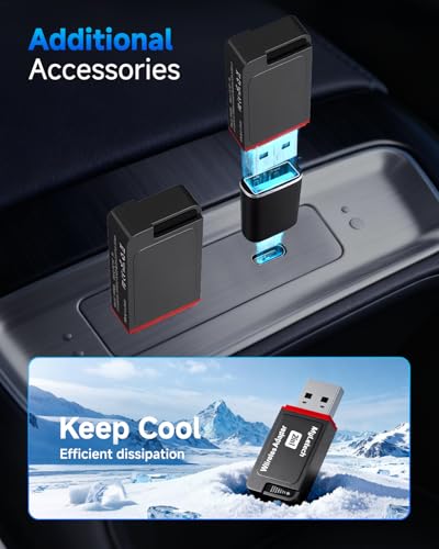 Wireless CarPlay Adapter for iPhone & Android