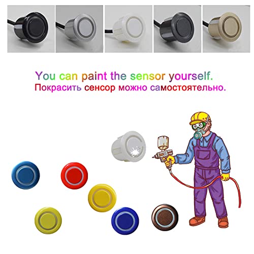 Car Parking Sensors Kit Reverse Radar parktronic System Auto Electronics Vehicle Back Assistant Reverse 8 Sensor