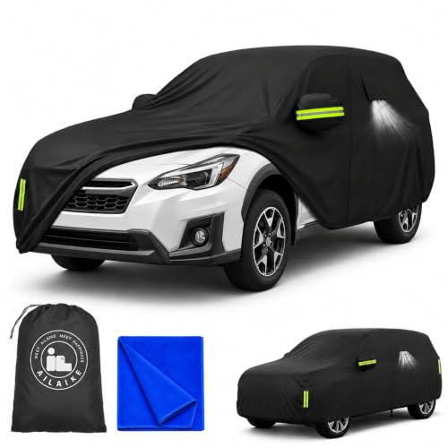 10 Layer Car Cover Waterproof All Weather Fit for Crosstrek XV
