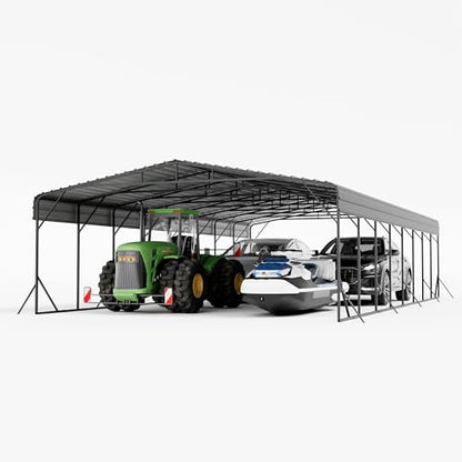 Reinforced Metal Carport