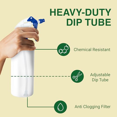Spray Bottle Nozzle Replacement Tops (3 Count)