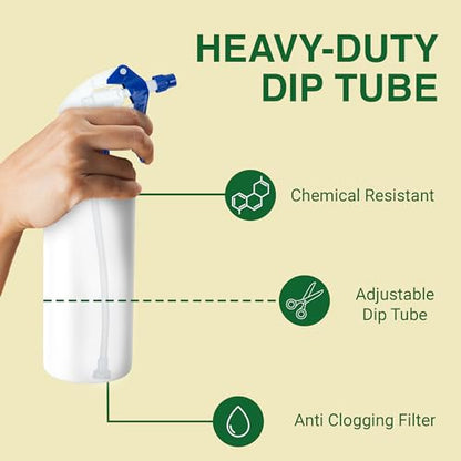 Spray Bottle Nozzle Replacement Tops (3 Count)