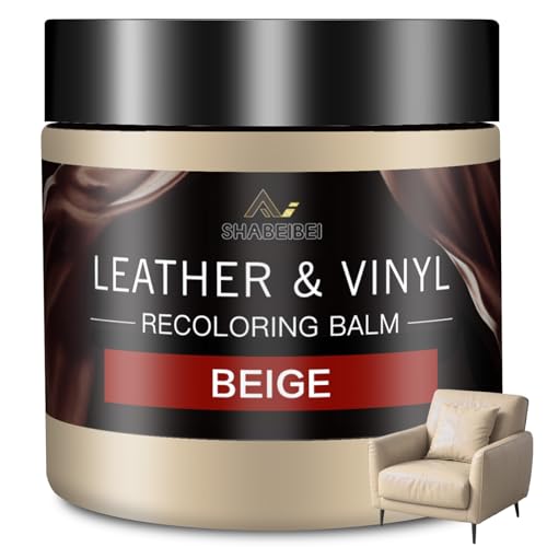 Leather Recoloring Balm and Leather Repair Kit for Furniture
