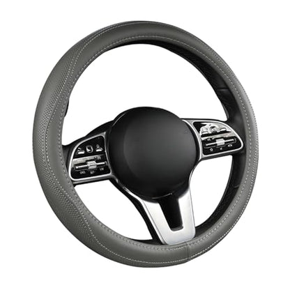 Genuine Leather Steering Wheel Cover