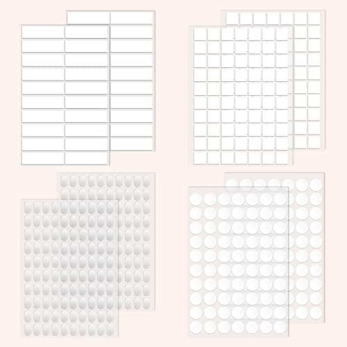 520pcs Double Sided Tape Wall Nano Sticky Dots Mounting Putty Two Sided Adhesive Strong Sticky Tack Multi (520 Count)