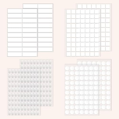 520pcs Double Sided Tape Wall Nano Sticky Dots Mounting Putty Two Sided Adhesive Strong Sticky Tack Multi (520 Count)