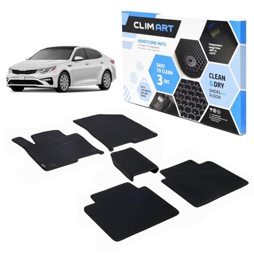 All Weather Car Floor Mats Compatible with Kia Optima 2016