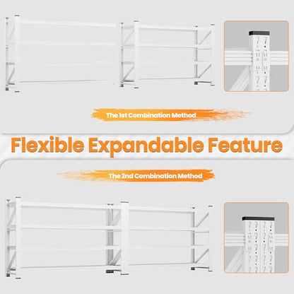 48” Wide Heavy Duty Metal Garage Shelving