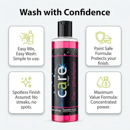 Care Car Shampoo and Soap (16 Fl Oz)