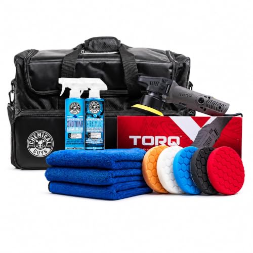 TORQX Dual Action Polisher Detailing Kit with Bag