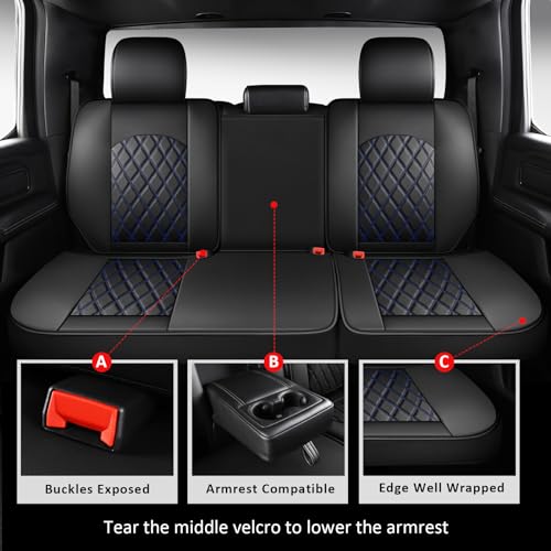 Dodge Ram Seat Covers Full Set for 2009