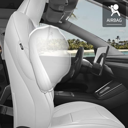 Seat Cover for Tesla Model Y Juniper 2025 2026 Compatible Airbag (14 Count)