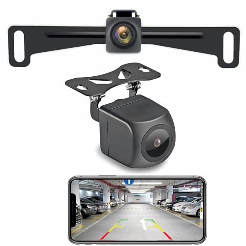 Wireless License Plate Backup Camera
