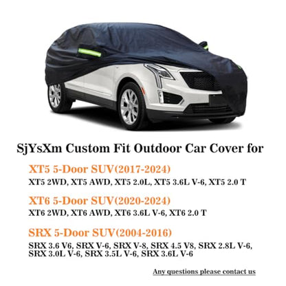 Custom Car Cover Compatible with Cadillac XT5 2026