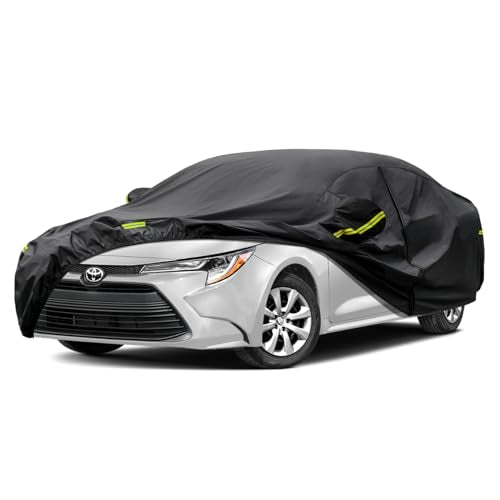 7 Layers Car Cover Custom Fit Toyota Corolla Sedan from 2006 to 2025