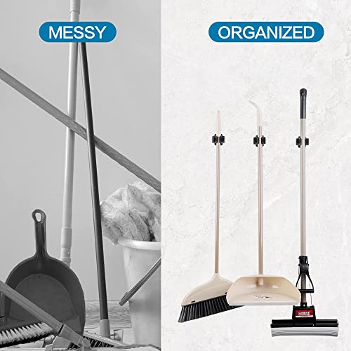 24PCS Broom and Mop Holder (24 Count)