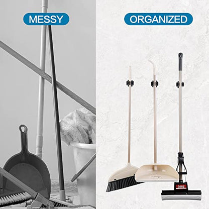6PCS Broom and Mop Holder (6 Count)