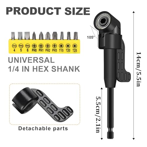 17pcs Flexible Drill Bit Extension