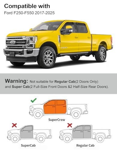 Window Rain Guards for 2015 (4 Count)