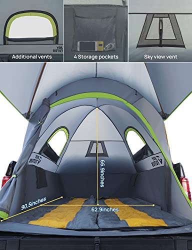 Pickup Truck Tent 5.5ft Bed Tent with Removable Awning