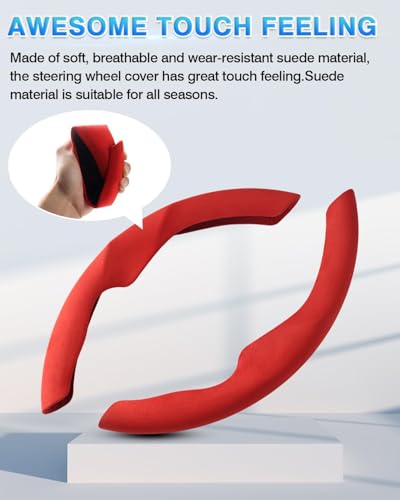 Custom Fit for Tesla Steering Wheel Cover
