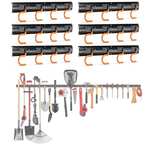 6×16" All Metal Garden Tool Organizer (6 Count)