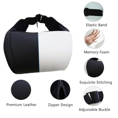 Car Neck Pillow for Driving Memory Foam Softness Black