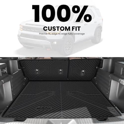Cargo Mat with Backrest Mat for Honda Passport 2026