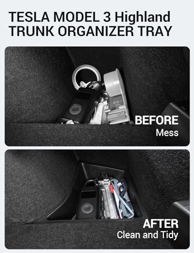 Trunk Organizer for Tesla Model 3 Highland 2026