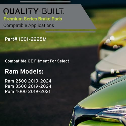Rear Semi Metallic Brake Pads