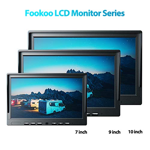 10" 1080P Wired Backup Camera System Kit
