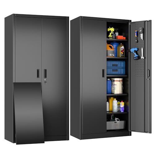 Tall Metal Storage Cabinet